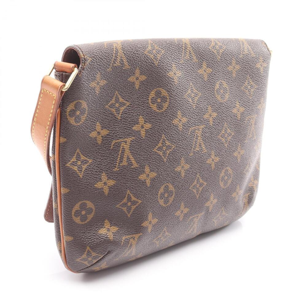 Louis Vuitton Tango Strap Brown Short Bag Shoulder Musette